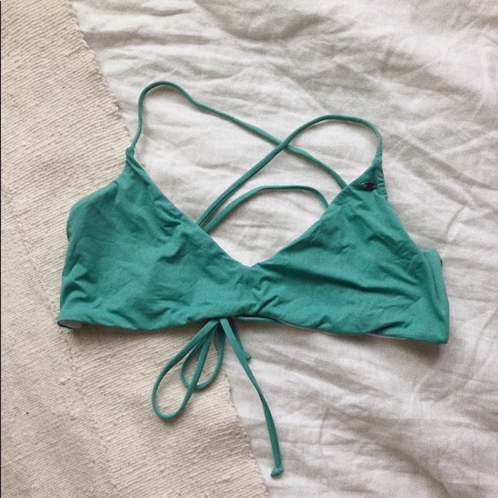 O’Neill Teal Bikini Top